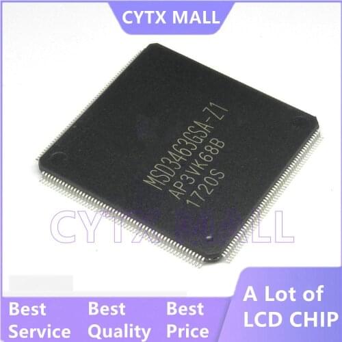 2PCS MSD3463GSA-Z1 LCD MSD3463GSA MSD3463 QFP