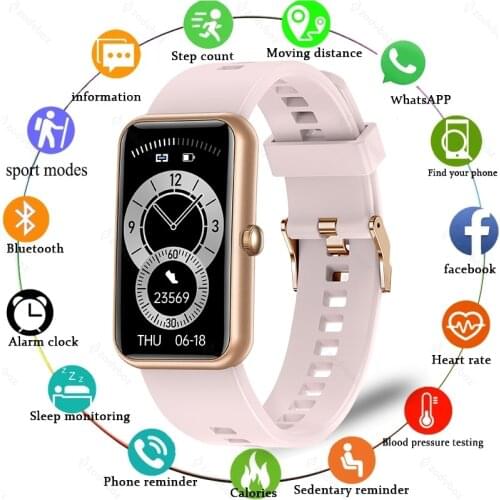 Smart Bracelet Exercise Men Pedometer Watches Blood Pressure Blood Oxygen Detection Call Bluetooth Smart Watch Women For Huawei