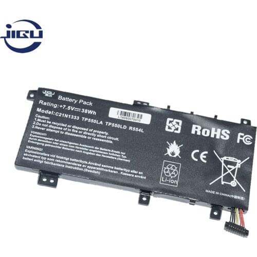 JIGU 4CELLS Laptop Battery 0B200-00860400 C21NI333 C21N1333 FOR ASUS TP550L TP550LA TP550LD TP550LJ