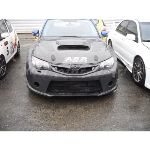 Car Accessories Carbon Fiber OEM Style Front Grille Fit For 2008-2010 Impreza GRB WRX STI Front Grille