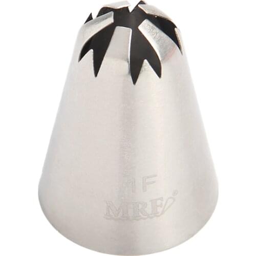 Free Shipping Stainless Steel 304 Specialty Piping Nozzles Cakes Cupcakes Decorating Icing Tips#1F