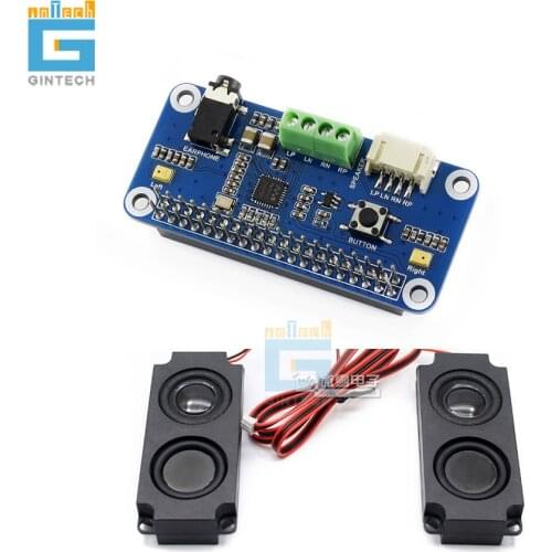 Free shipping WM8960 Hi-Fi Sound Card HAT for Raspberry Pi, Stereo CODEC, Play/Record