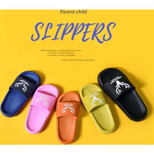 Brand Slipper Womens Summer Wear Non-Slip Bath Bathroom Couple Child Slippers Beach Outdoor Sandals Mens Resistant Mens Shoes