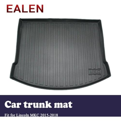 EALEN For Lincoln MKC 2015 2016 2017 2018 Boot Liner Tray 1Set Car Cargo rear trunk mat Waterproof Anti-slip mat Accessories