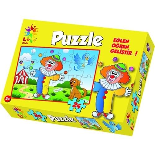 Laco Puzzle Eğlen Öğren Spring Double 24 Piece Lc-003