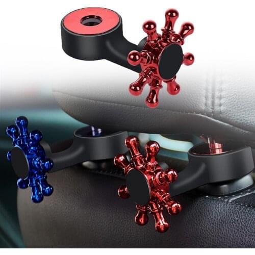 Magnet Hook Hanger Multi-functional Convenient Silicone Car Seat Back Magnetic Phone Hook for Car Accessories