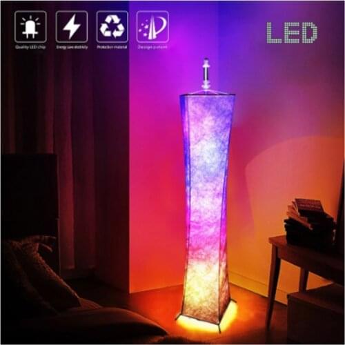 RGB Atmosphere Floor Lamp For Living Room And Bed Room Modern Corner Lamp LED Floor Lamp