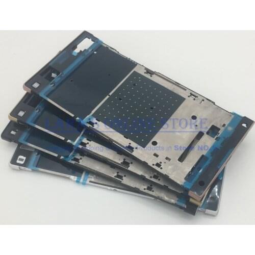 Original For Sony Xperia XA1 Ultra G3221 G3212 Mid Middle Frame Plate / Faceplate Housing Cover LCD Frame Holder Bezel Housing