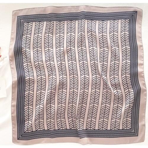 70*70cm Fashion Neckerchief Women Scarf Small Shawl Wrap suqare female girl silk Scarves Pashmina Bandana Brand Female Foulard