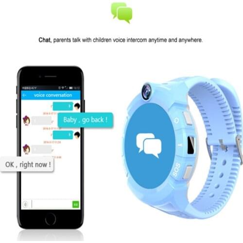 Q360 round screen shenzhen smart watch kids WIFI Phone SOS Anti-Lost Monitor