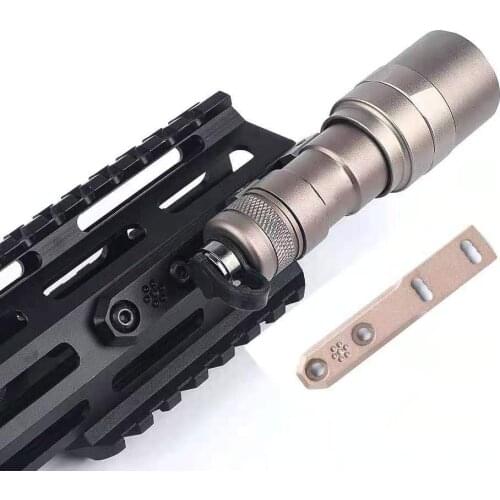 Tactical Scout Light M300 M600 Vertical Installation Suitable For M Lok Keymod 20mm Picatinny Rail Air Gun Reconnaissance Flashl
