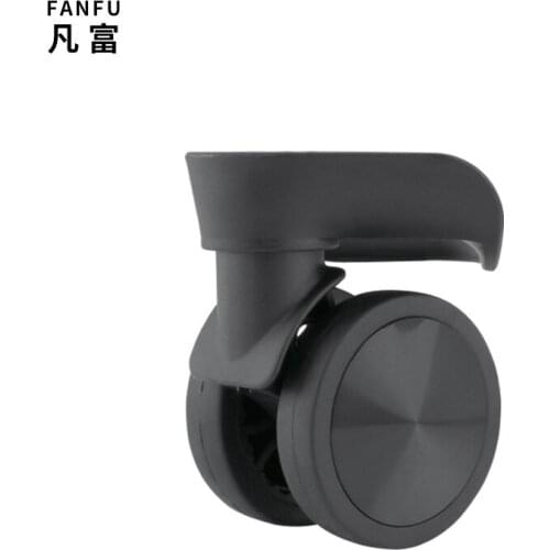 The universal wear-resistant and shock-absorbing wheels accessories of the suitcase replaced the new silent universal wheels