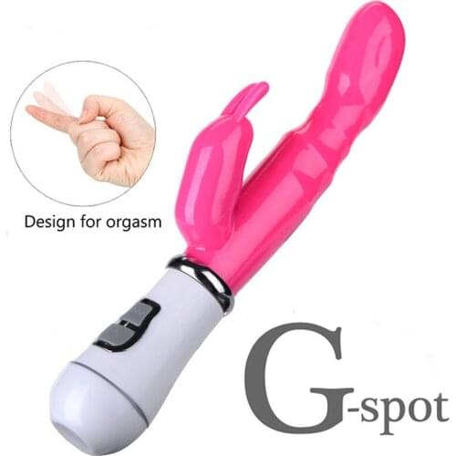 12 Speed Strong Rabbits Dildo Vibrator Clitoris Stimulator Double G-Spot Massager Sex Toys For Women Female Masturbator Sex Shop