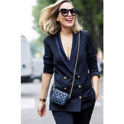Ladies Suit Blazer Office Wear Female Work Wear Office Suit Blazer Women Suits Women костюм женский 2 Piece Set костюм женский