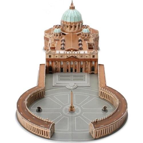 Vatican St. Peters Basilica Paper 3D Puzzle Model