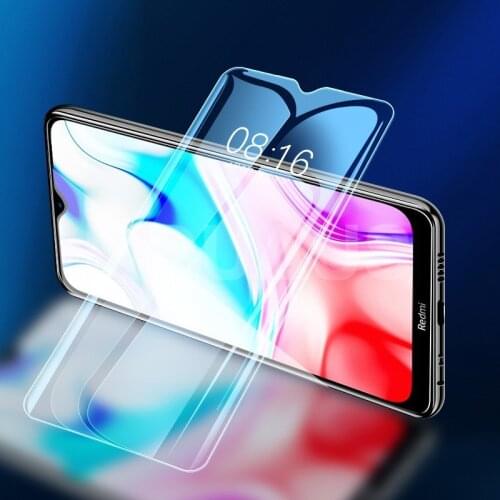 9H 3D Full Cover Ultra-Thin Clear Tempered Glass for Xiaomi Redmi 9 Screen Protector for Redmi Anti-Knock Phone Tempered Glass