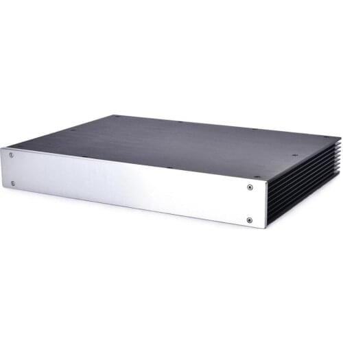 High cost performance Aluminum amplifier Enclosure preamplifier box DIY headphone chassis 430*308*62mm 0643