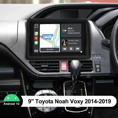 9 Inch Big Screen Car Stereo Central Multimedia Android Car Intelligent System For Toyota Noah Voxy 2014-2019 Support 5GHz WiFi