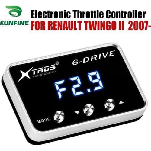 Car Electronic Throttle Controller Racing Accelerator Potent Booster For RENAULT TWINGO II 2007-2019 Tuning Parts Accessory