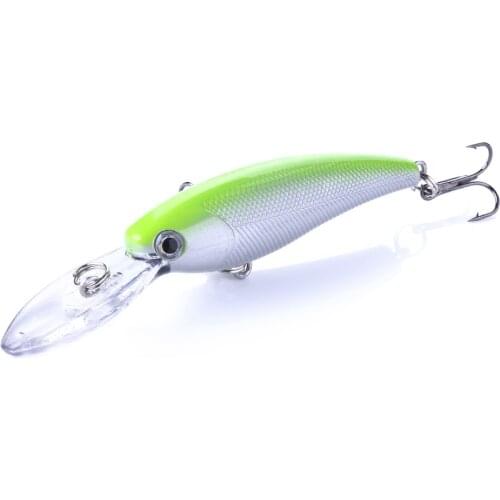 Sealurer Brand HENGJIA Minnow Fishing Lures 9CM 8G Fish Minnow Lure Tackle Hard Bait Pesca Wobbler Artificial Swim bait