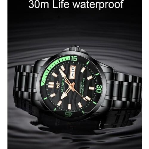 Reloj Hombre AILANG Top Brand Mens Watch Automatic Mechanical Watches Full Steel Waterproof Clock Male Relogios Masculino New