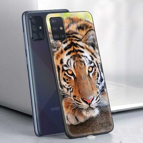 Lion Animal Tiger For Samsung Galaxy A50 A70 A30 A40 A10 A20E A20S A10S 10E A60 A70S A80 A90 5G Cell Phone Soft Case Capa