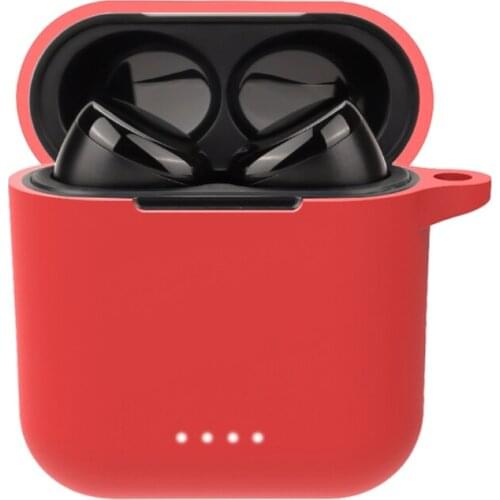 Case Compatible with TOZO T6 Shockproof Wireless Earphone Silicone Sleeve Impact-resistant Anti-dust Washable Cover