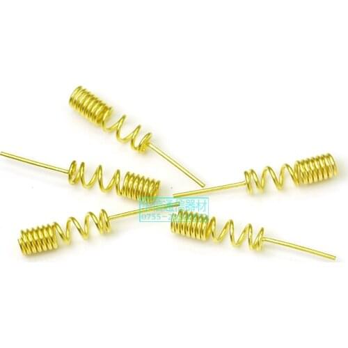 GSM antenna Straight spring antenna 900/1800MHZ copper spiral coil winding antenna motherboard soldering small for GSM Module