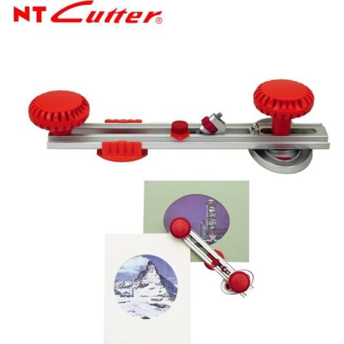 Imported from Japan NT Cutter ellipse cut OL-7000GP round 45 degrees bevel photo frame paper jam knife