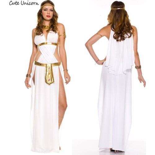 Indian Cosplay Costume Greek god of love goddess Venus party dresses Arab queen Cleopatra Costumes Sexy Dress
