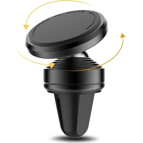 Magnetic Car Phone Holder Air Vent Stand 360 Degree Bracket Car Mount For saab 9-3 9-5 93 95 900 9000 Car Accessories