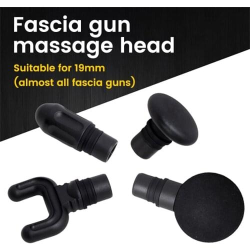 Massage Gun Head Set Body Relaxation Fascia Massager Gun Replacement Head Massage Guns Attachments Adapter Extended Heads