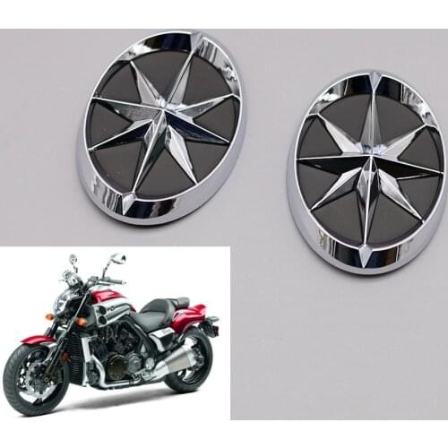 Motorcycle Decal Fairing Sticker Fuel Gas Tank Badge Emblem For Yamaha V-Star 1100 1300 Royal Star