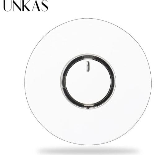 UNKAS A8 DIY Touch Time Delay Wall Power Switch Free Combination Modules Colorful White Black Champagne Gold AC110~250V Outlet