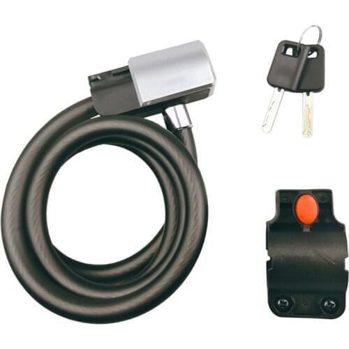 New Bike Lock Mountain Bike Lock Ring Anti-Theft Lock Steel Wire Lock Electric Motorcycle Cable Lock