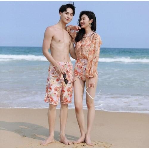 2021 Beach Sexy Couple swimsuit swimwear