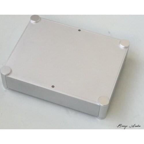 Full aluminum amplifier chassis 3206 round corner case preamplifier cabinet