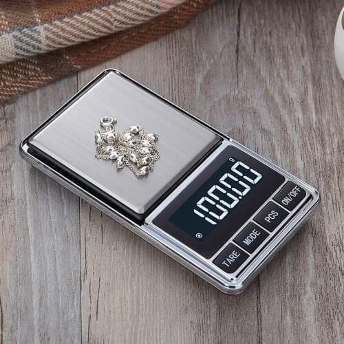 Portable Electronic Jewelry Scale Balance Gram Scale 0.01 / 0.1g Hight Accuracy Gold Mini Pocket Jewelry Scale Kitchen Scale
