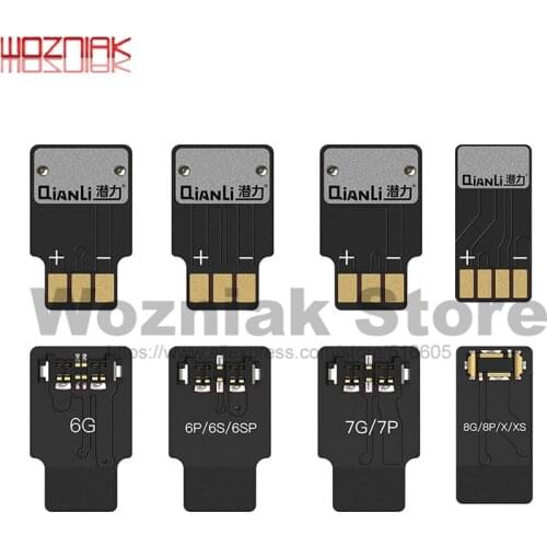 QianLi Battery connecting plate 6 6p 6S 6sp 7 7p 8 8p X XS repair power cord buckle 4pcs/1package