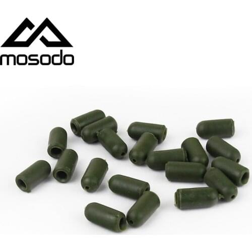 Mosodo Carp Fishing Buffer Beads Protector Fishing Beads Rig Knot Swivel Protecting Buffer Terminal Tackle for Carp Fishing