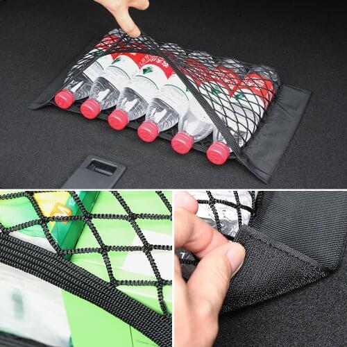 50X25cm car trunk net luggage storage Accessories FOR lada granta kalina vesta priora largus 2110 niva 2107 2106 2109 vaz samara