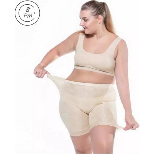 2021 Women Summer Safety Shorts Pants Plus Size Good Stretchy High Waist Thin Soft Comfortable Cotton Underwear Shorts ouc381