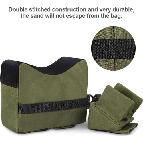 Outdoor Hunting Rifle Shooting Rest Sand Bag Target Gun Front Rear Range Stand sandbag photography fixed sandbag