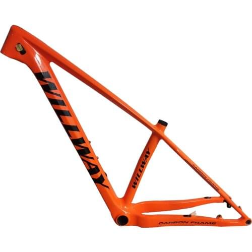 29 Bicycle Mtb Frame 12*148mm Boost Mountain Bike Frame Coming With hHeadset, Clamp and Shaft