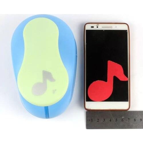 3 inch music DIY perforadora de papel scrapbooking punch eva foam punch paper punches craft punch hole puncher (about 7.0cm)