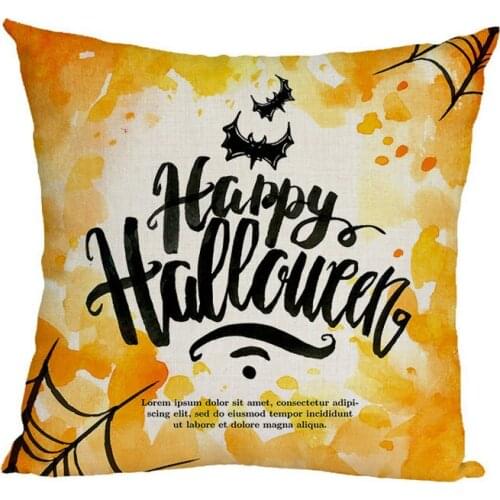 40x40cm 45x45cm Happy Halloween Pillowcase Throw Cushion Pillow Cover Printing Cushion Pillow Case Bedroom Office 3