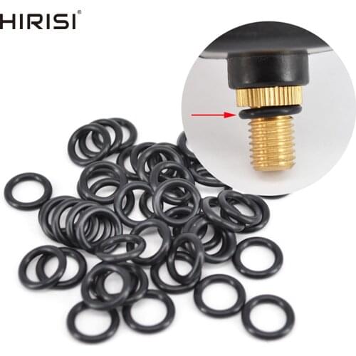 50pcs Rubber O Rings Black For Fishing Bite Alarms, Rod Pods, Bars