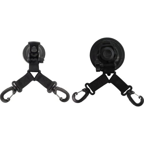 Car Tent Suction Cup Hook Suction Cup Anchor With Securing Carabiner Hook Outdoor Camping Tarp Accessory as Car Side Awning