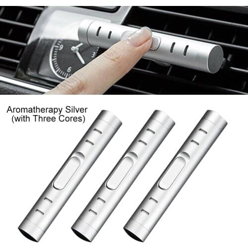 Car Incense Diffuser Air Freshener Perfume Clip Luxury Car Vent Air Freshener With Three Cores M8617