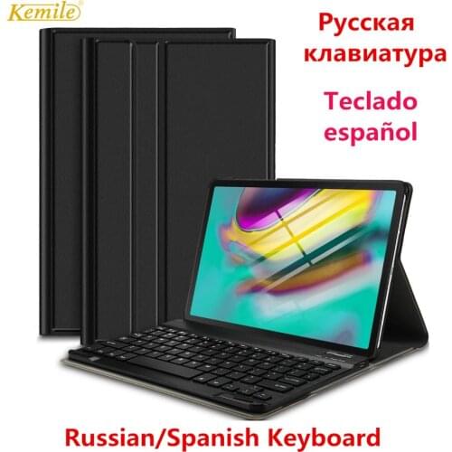 Russian Keyboard Case For Samsung Galaxy Tab S6 10.5 SM-T860 SM-T865 2019 Slim Stand Cover For Samsung Tab S6 T860 10.5 Case